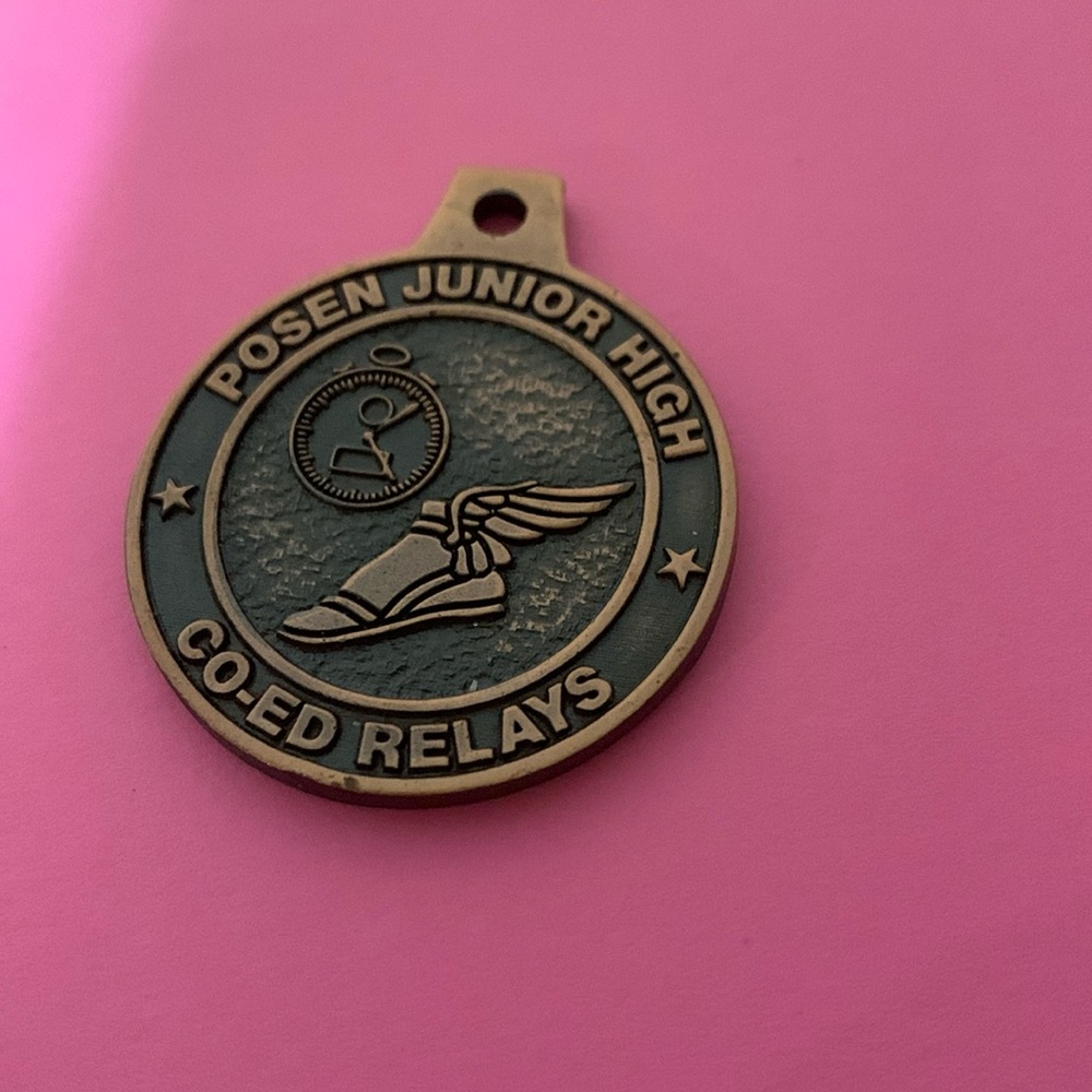 Posen Junior High Co-Ed Relays medallion